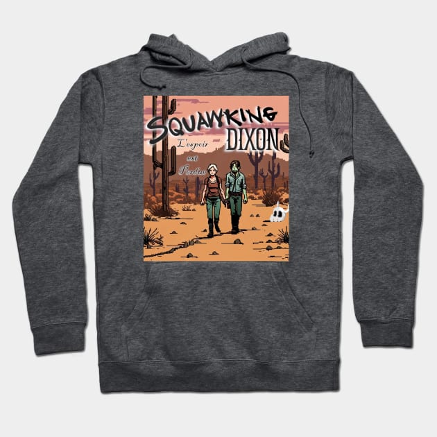 TWD: Daryl Dixon series discussion ART Hoodie by SQUAWKING DEAD